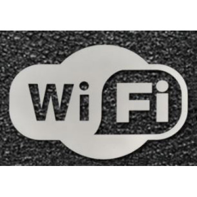 Наклейка Wi-Fi Metal 2.5x1.7cm