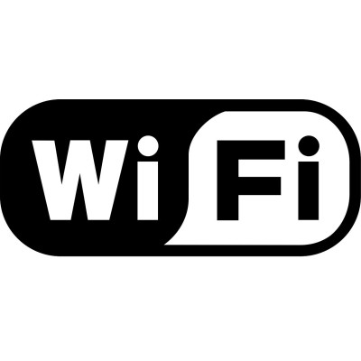 Наклейка Wi-Fi Metal 2.5x1cm