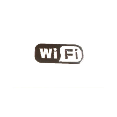 Наклейка Wi-Fi Metal 2.5x1.6
