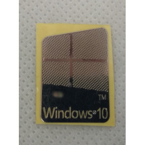 Наклейка Windows 10 Metal 1,5x2,3cm
