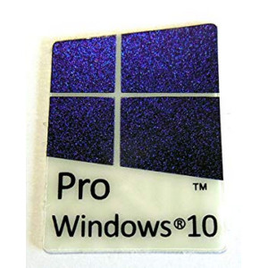 Наклейка Windows 10 Pro blue