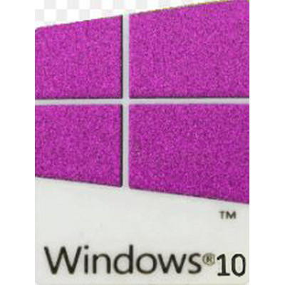 Наклейка Windows 10