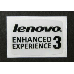 Наклейка lenovo Enhanced Experience 3