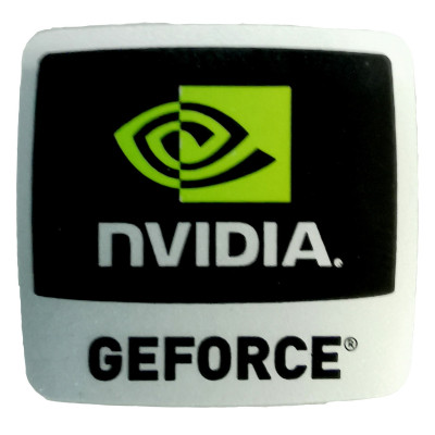 Наклейка NVIDIA GEFORCE