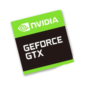 Наклейка NVIDIA GeForce GTX 17x18mm