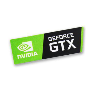 Наклейка nVIDIA GeForce GTX 35x12mm