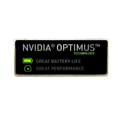 Наклейка NVIDIA Optimus