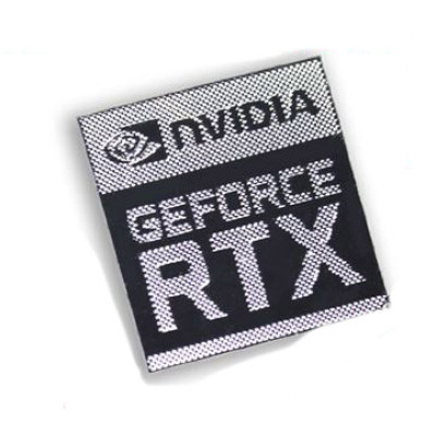 Наклейка NVIDIA GeForce RTX 17x18mm metal