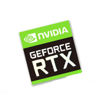 Наклейка NVIDIA GeForce RTX 17x18mm
