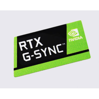 Наклейка nVIDIA RTX G-Sync 24x12mm