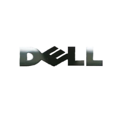 Наклейка Dell Logo Metal 2,5x0,8см