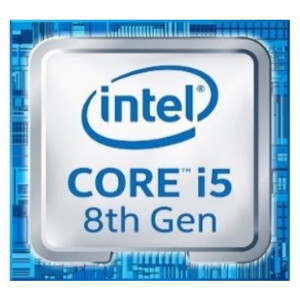 Наклейка Intel Core i5 8-го покоління blue