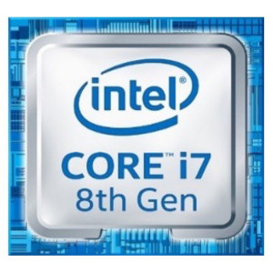 Наклейка Intel Core i7 8-го покоління blue
