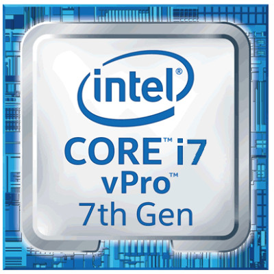 Наклейка Intel Core i7 vPro 7th Gen