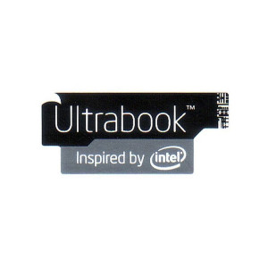 Наклейка Intel ULTRABOOK Black