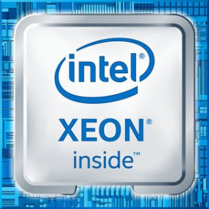 Наклейка Intel Xeon blue new
