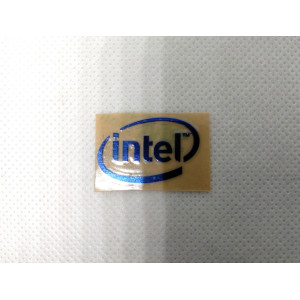 Наклейка Intel logo (blue) 2,6x1,1cm