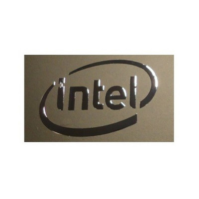 Наклейка Intel logo (chrome) 3x2cm
