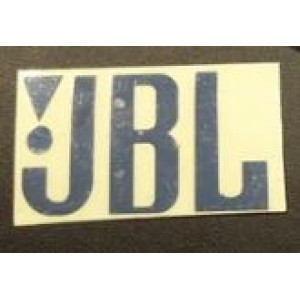 Наклейка JBL logo metal chrome 3x1,4cm