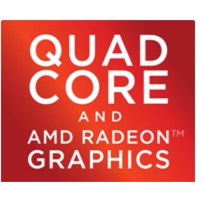 Наклейка Quad Core and AMD Radeon Graphics