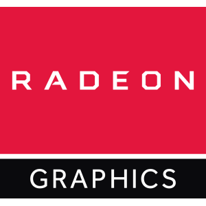 Наклейка Radeon Graphics red