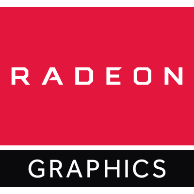 Наклейка Radeon Graphics red