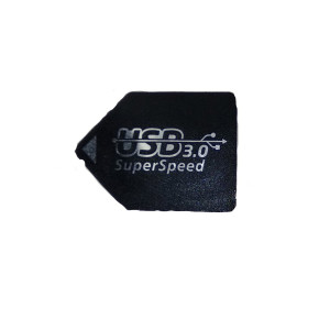 Наклейка USB 3.0 SuperSpeed black