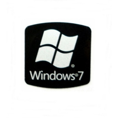 Наклейка Windows 7 Black