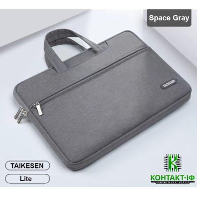 Cумка для ноутбука Taikesen Lite 12-13" Space Gray