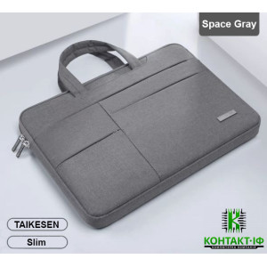 Cумка для ноутбука Taikesen Slim 12-13" Space Grey