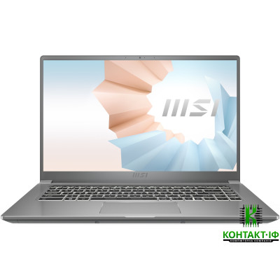 MSI Modern 15 A11MU 15.6" Intel Core i5-1155G7 / 16Gb DDR4 3200MHz / SSD M.2 NVMe 512Gb / Iris Xe Graphics