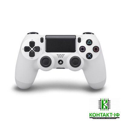 Геймпад (джойстик) безпровідний Sony PlayStation (PS4) Dualshock 4 Wireless Controller Glacier White (CUH-ZCT2U)