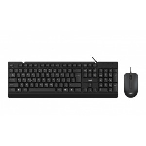 Комплект дротовий (клавіатура+мишка) Havit HV-KB272CM USB Black