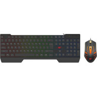 Комплект дротовий (клавіатура+мишка) Havit HV-KB511CM Gaming Combo USB Black