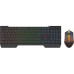 Комплект дротовий (клавіатура+мишка) Havit HV-KB511CM Gaming Combo USB Black