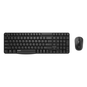 Комплект бездротовий (клавіатура+мишка) Rapoo X1800S Wireless USB Black