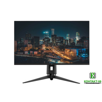 Монітор 31.5" 2E D3220B Black/ 2K QHD (2560x1440) IPS / DVI-I/ DP/ HDMI/ VGA/ Audio 3.5mm