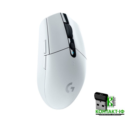 Мишка безпровідна Logitech G305 White USB (910-005292)