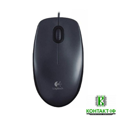 Мишка Logitech m100 USB Black