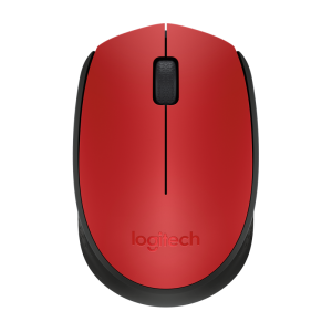Мишка Logitech M170 Silent Wireless Black/Red