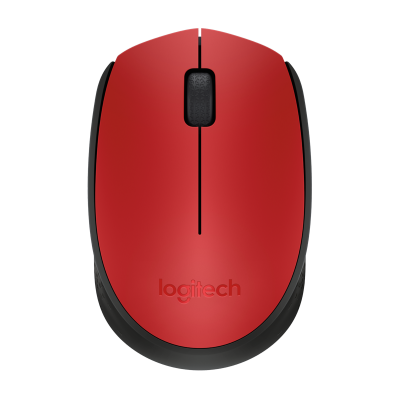 Мишка Logitech M170 Silent Wireless Black/Red