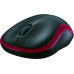 Мишка Logitech M185 Wireless Black/Red