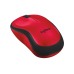 Мишка Logitech M220 Silent Wireless Black/Red