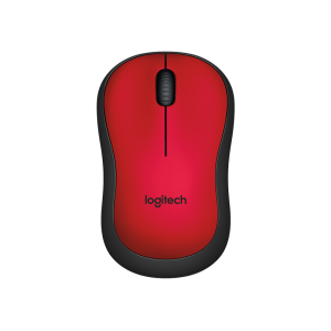 Мишка Logitech M220 Silent Wireless Black/Red