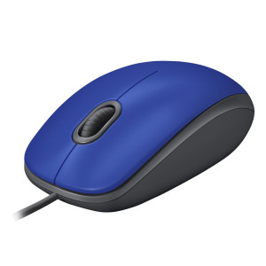 Мишка Logitech M110 Silent USB Blue/Black
