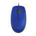 Мишка Logitech M110 Silent USB Blue/Black
