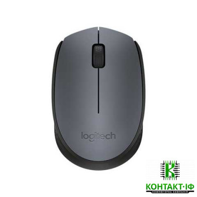 Мишка Logitech M170 Silent Wireless Gray/Black