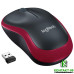 Мишка Logitech M186 Wireless Black-Red (910-004133)