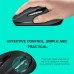 Мишка Logitech M546 Wireless Compact Form Factor Black+Grey