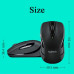 Мишка Logitech M546 Wireless Compact Form Factor Black+Grey